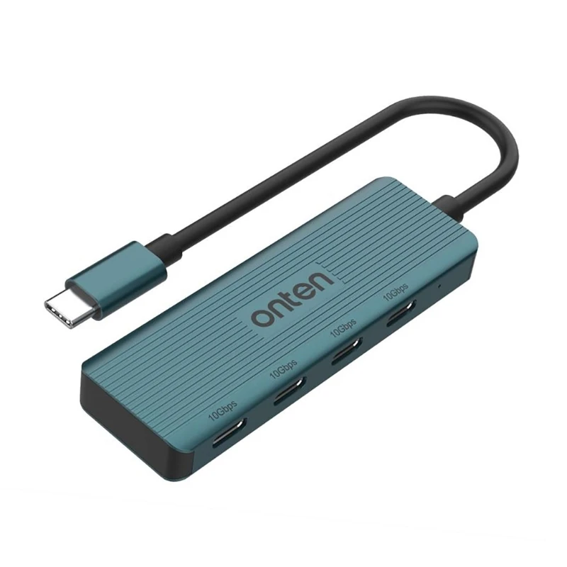 Удобный Многопортовый USB C Концентратор USB C для профессионалов, Студентов, Энтузиастов USB-Удлинители портативных конструкций 5.84x1.98 см