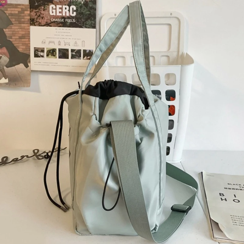 Новая вместительная женская сумка-тоут из нейлона, идеально подходящая для покупок и путешествий