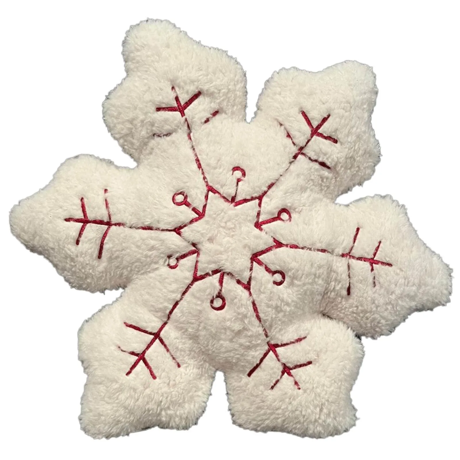 Зимняя Рождественская снежная подушка (наполненная хлопком PP) Украшение для праздника дома (1ШТ)