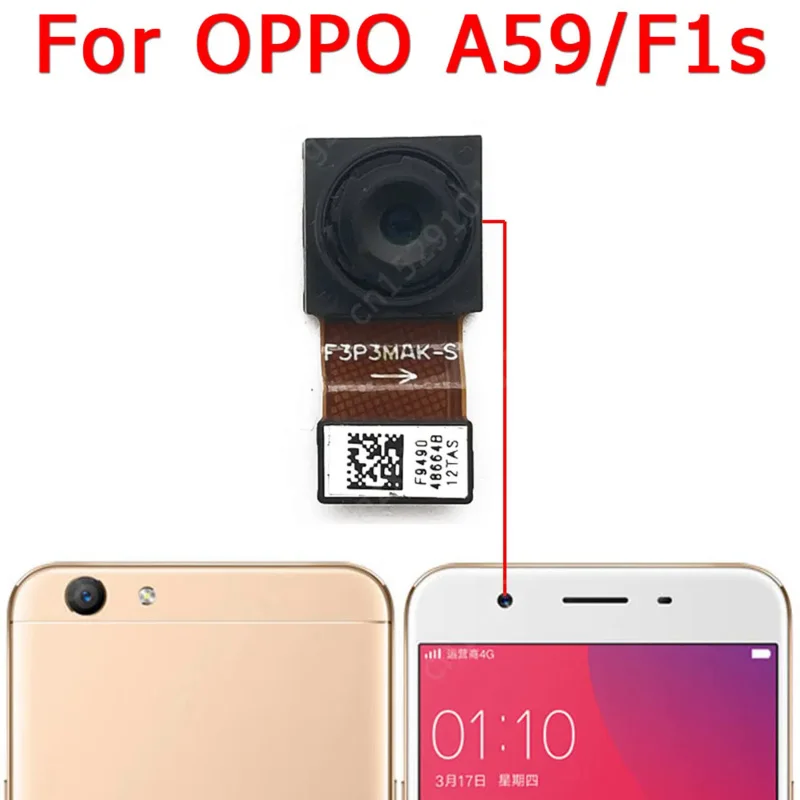 Оригинальная фронтальная камера для OPPO F1s A59 Frontal Selfie Small Module Аксессуары для телефонов Замена Ремонт Запасные части