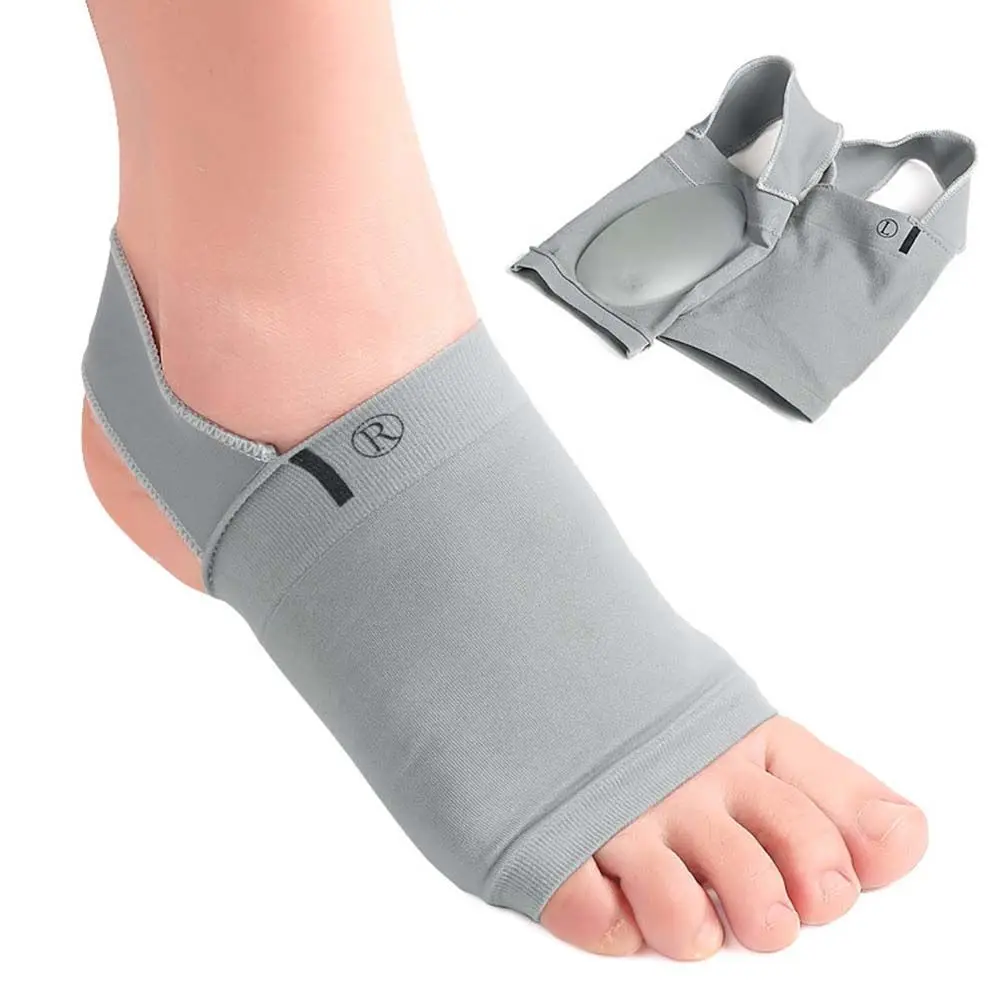 Поддерживающие Полуноски Средство для ухода за ногами Плоская супинация Спортивный Бандаж для ног Ортопедические Носки для Педикюра Корректирующие накладки для обуви