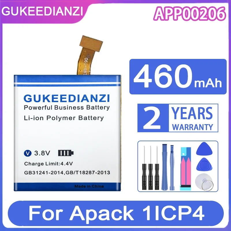 Сменный аккумулятор GUKEEDIANZI APP00206 460mAh для Apack 1ICP4 /27 /30 Bateria
