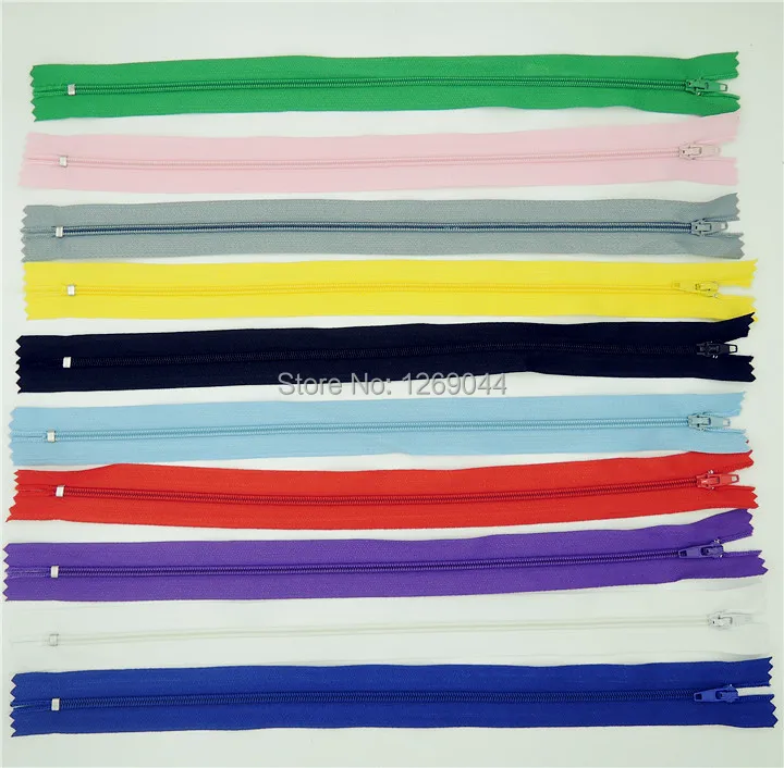 50 шт 30 см Разноцветные нейлоновые катушки Молнии Портновские Швейные Инструменты Аксессуары для одежды 12 дюймов