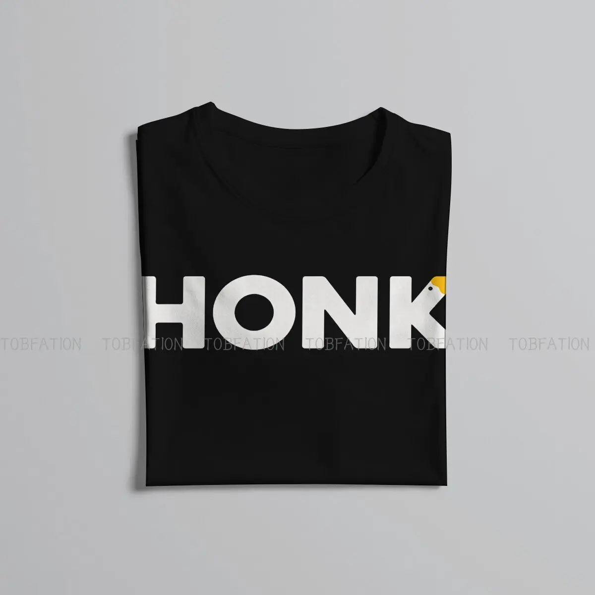 Футболка без названия Goose Game Honk, мужские футболки в стиле гранж, летняя одежда из 100% хлопка, футболка с круглым вырезом