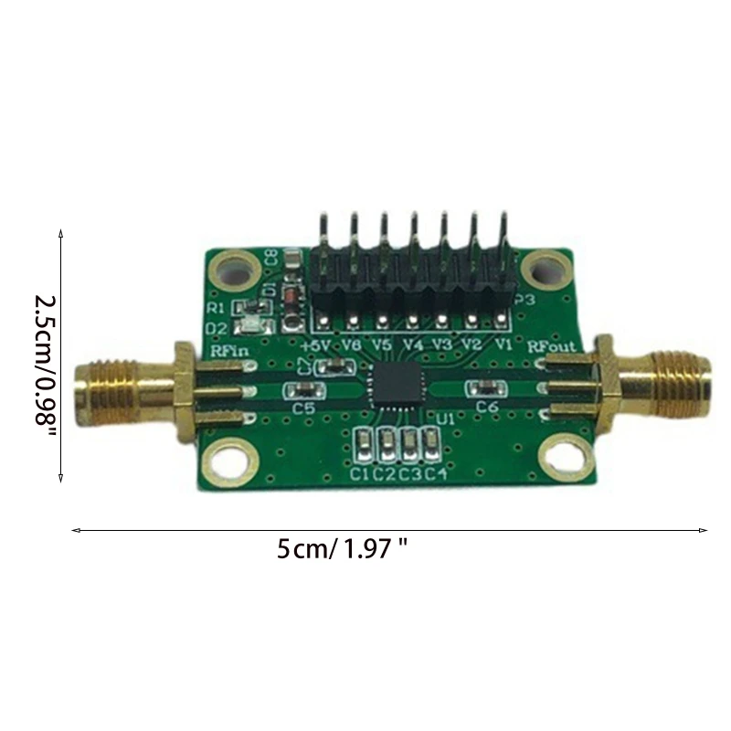Цифровой Аттенюатор HMC472 с низкими вносимыми потерями 5 В, 6-разрядный, с частотой 1 М-3,8 ГГц