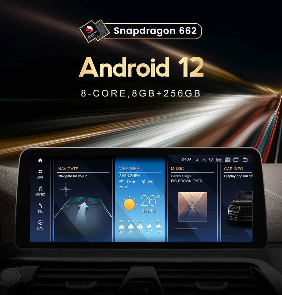 8 + 256G Android 12 Автомобильный GPS Навигатор Мультимедийный Для BMW 7 Серии E65 E66 2001 ~ 2008 Беспроводной Carplay Android Auto DSP 4G LTE Wifi