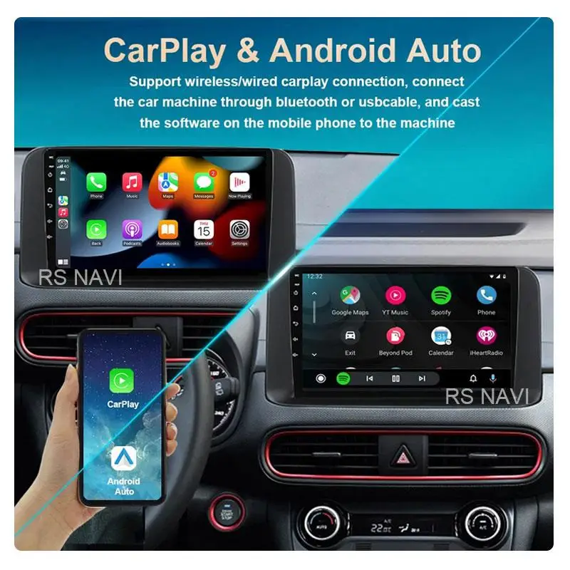 Android 13 для Honda Accord 8 Crosstour 2008 - 2013 Автомобильный радиоприемник Стерео Мультимедиа Беспроводная навигация Carplay GPS видеоплеер