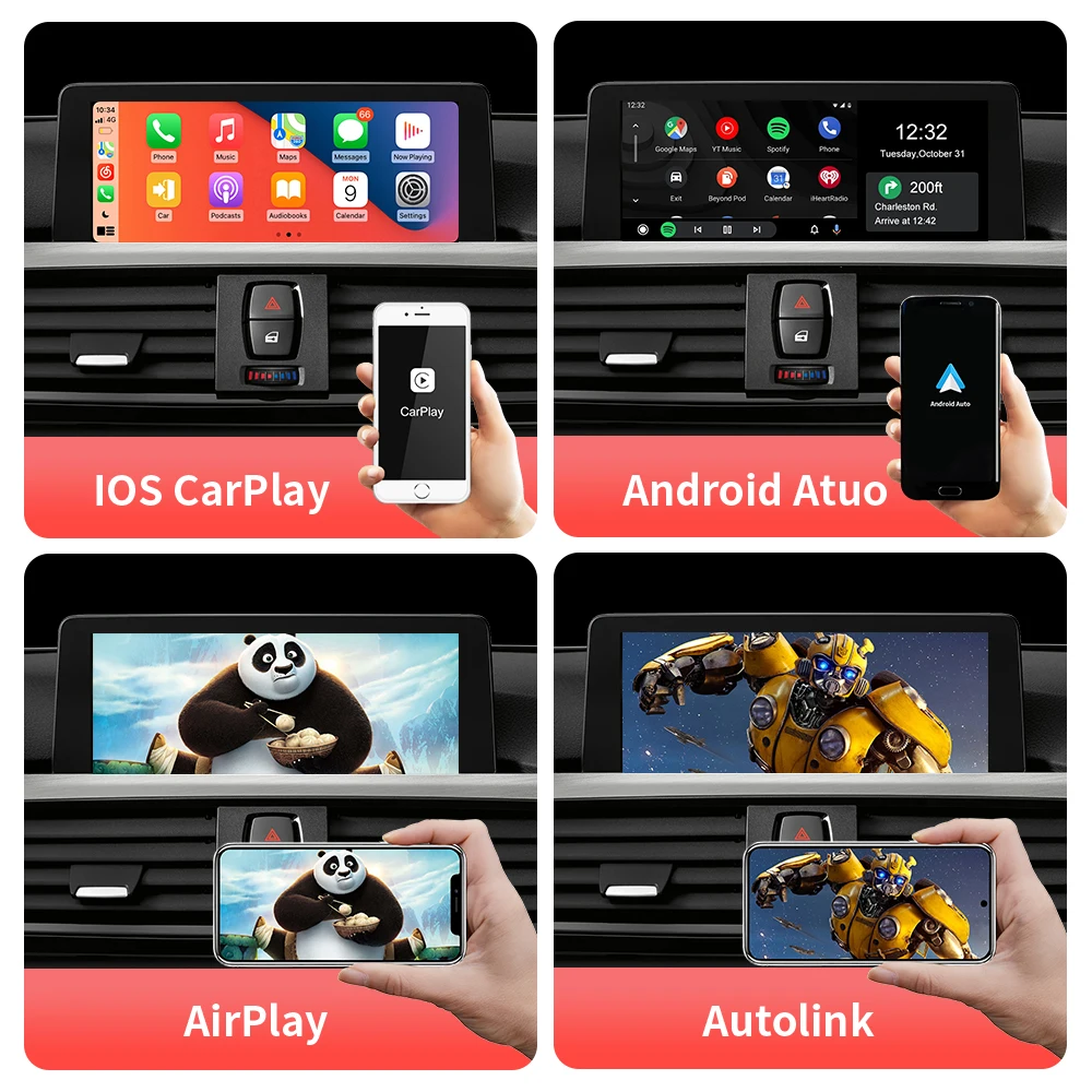 NAVISTART Wireless CarPlay Android Auto для Volkswagen Tiguan RNS510 2009-2019 Зеркальная связь AirPlay Поддержка мультимедиа DVR