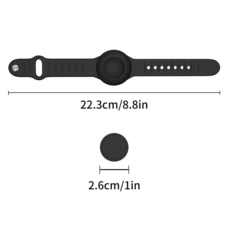 Силиконовый ремешок для детских часов Безопасный легкий браслет Детский браслет-трекер Протектор для воздушной метки