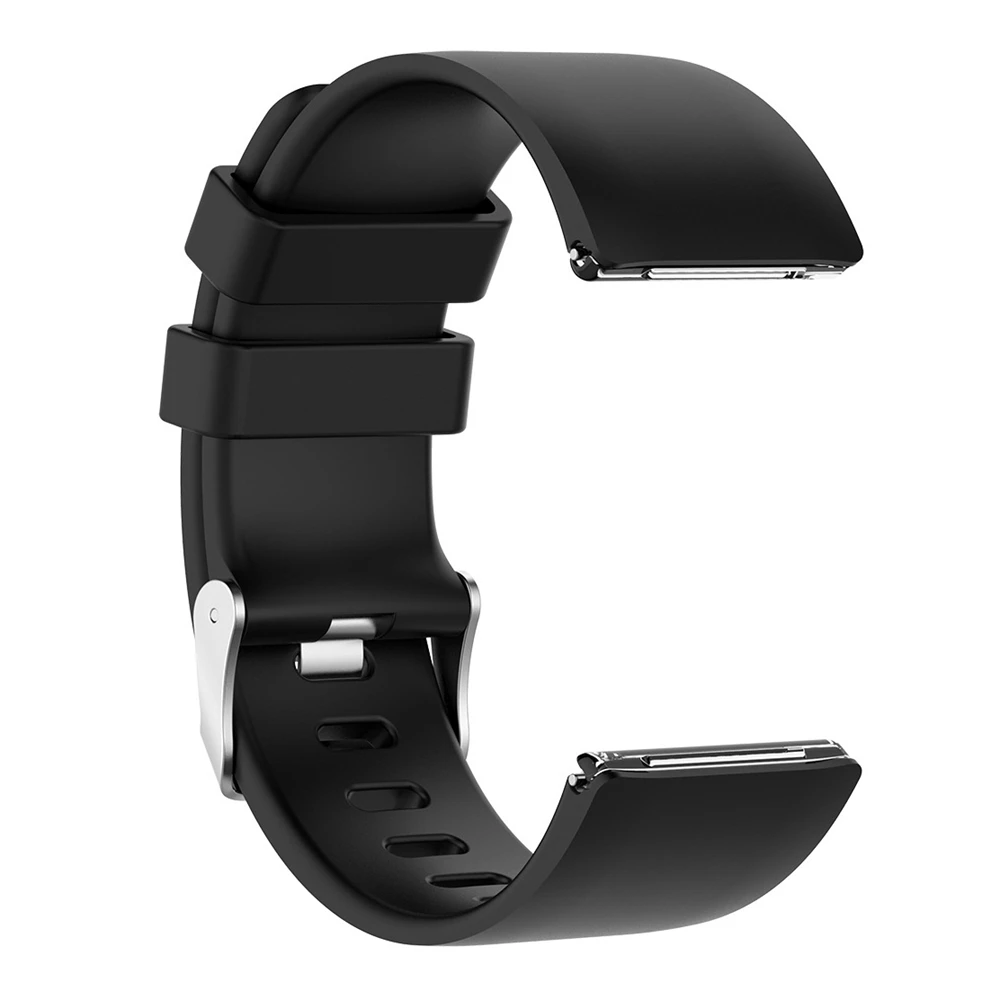 Ремешок для смарт-часов Fitbit Versa 2, спортивный браслет для Fitbit Versa, водонепроницаемый ремешок на запястье, черный